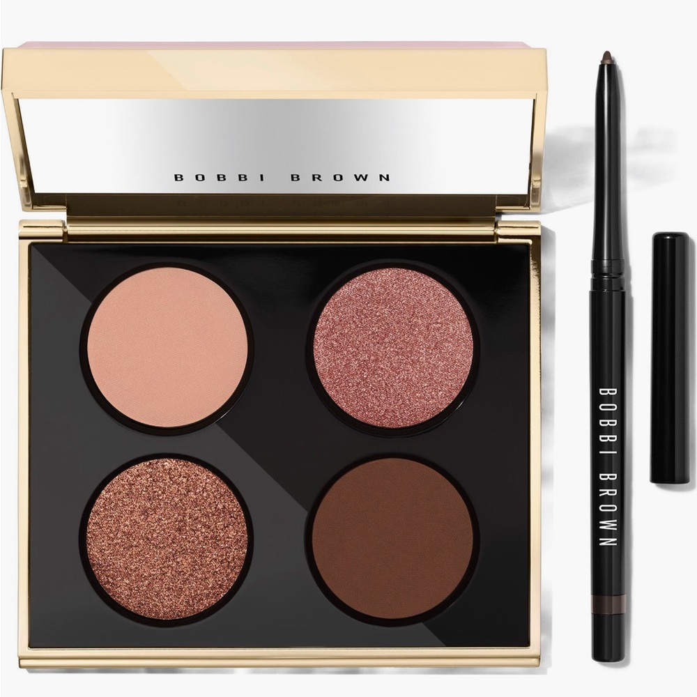 New in box Bobbi Brown Warm Tones Eyeshadow Palette with Eyeliner limited